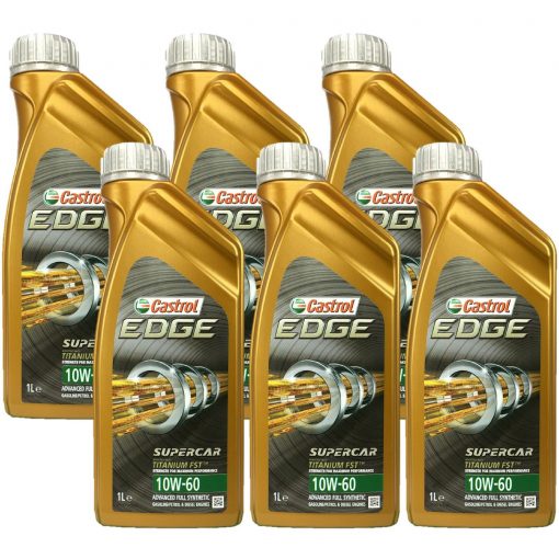 CASTROL EDGE 10W-60 HUILE FULL SYNTHÈSE
