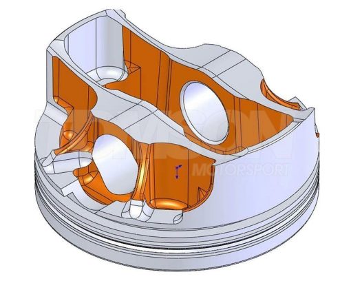Pistons Forgée JE FSR Leon Cupra R 2.0TSI 82.50MM – Image 2