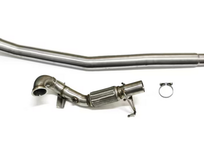 .:DPR Race Downpipe 76mm Catless VAG 2.0T AWD EA888-3 MQB