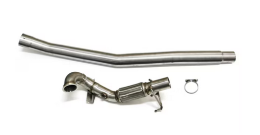 .:DPR Race Downpipe 76mm Catless VAG 2.0T AWD EA888-3 MQB