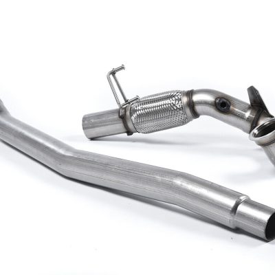 .:DPR Downpipe 76mm Race Catless Vw Golf 7 R EA888-3
